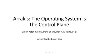 Arrakis: The Operating System is the Control Plane