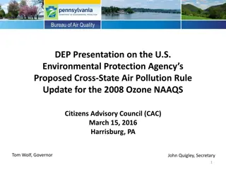 U.S. EPA's Proposed Cross-State Air Pollution Rule Update for 2008 Ozone NAAQS