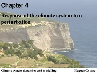 Understanding Climate System Response to Perturbations: Insights from Hugues Goosse's Chapter 4