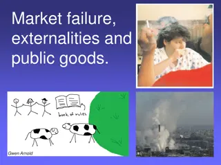 Market Failure, Externalities, and Public Goods