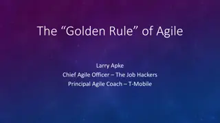 The Golden Rule of Agile and Time Management