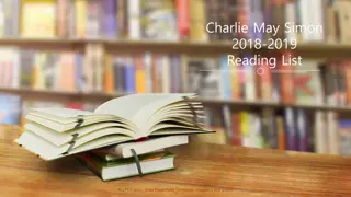 2018-2019 Reading List Guidelines for Students in Grades Four to Six