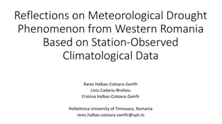 Analysis of Meteorological Drought in Western Romania: A Case Study of Timisoara Area