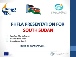 Fisheries Overview and Infrastructure in Bor and Terekeka, South Sudan