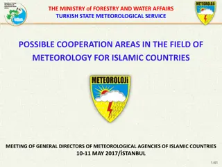 Collaboration Opportunities in Meteorology for Islamic Countries