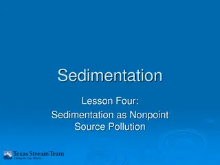 Understanding Sedimentation as Nonpoint Source Pollution in Aquatic Ecosystems