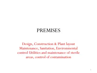 Guidelines for Premises Design, Construction, and Plant Layout in Pharmaceutical Manufacturing