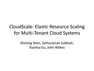 CloudScale: Elastic Resource Scaling for Multi-Tenant Cloud Systems