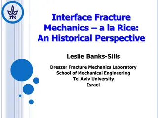 Evolution of Interface Fracture Mechanics: A Historical Perspective