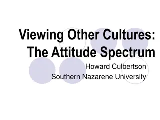 Understanding and Embracing Different Cultures: The Attitude Spectrum