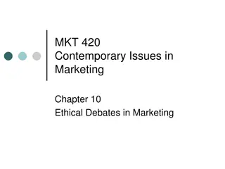 Exploring Marketing Ethics and Theoretical Frameworks