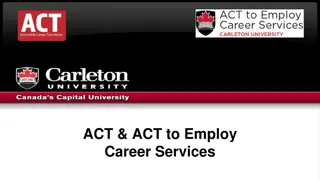 ACT to Employ Career Services