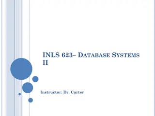 Relational Database Management Systems