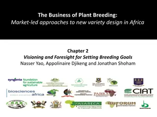 Visioning and Foresight for Plant Breeding Goals in Africa