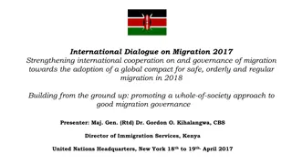 Understanding Migration: Challenges and Perspectives