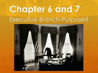 Understanding the Executive Branch of the United States Government