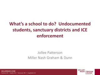 Challenges Faced by Schools in Addressing Immigration Enforcement Policies