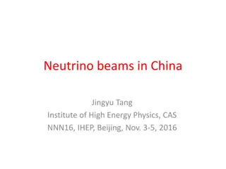 Overview of Neutrino Beams in China: MOMENT Study Progress and Potential