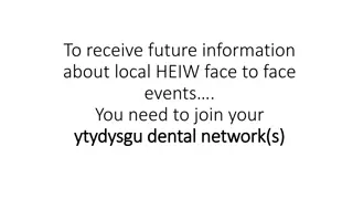 Join Your Local HEIW Face-to-Face Events Network