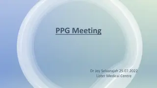 Lister Medical Centre PPG Meeting Updates