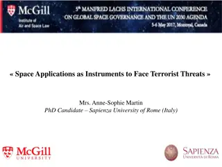 Space Applications as Instruments to Face Terrorist Threats