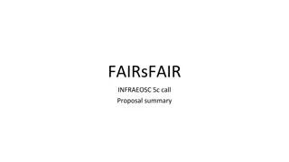 FAIRsFAIR.INFRAEOSC.5c.call Proposal Summary