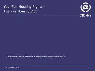 Fair Housing Act: Rights, Protections, and Coverage Explained