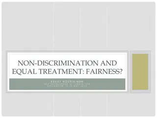 Examining the Intersection of Non-Discrimination and Social Inequality in Labor Laws