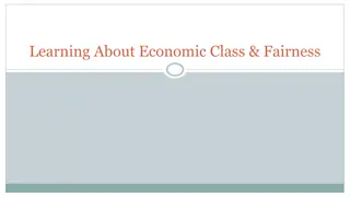 Economic Class and Fairness in Children's Development