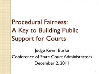 Public Perceptions of Courts and Judges