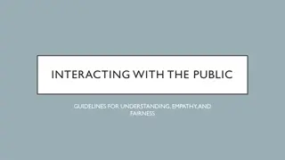 Guidelines for Effective Public Interaction and Council Response