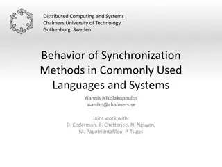 Performance Analysis of Synchronization Methods in Concurrent Data Structures