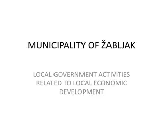 Local Economic Development Activities in Municipality of Abljak