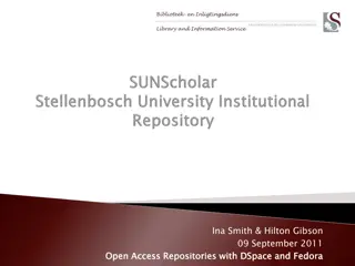 Streamlining Open Access Repositories Installation and Maintenance