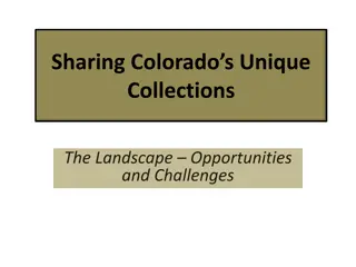 Colorado's Unique Collections and Digital Tools