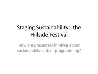 Exploring Sustainability Initiatives at Hillside Festival