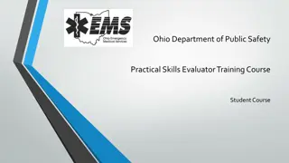 Ohio Department of Public Safety Practical Skills Evaluator Training Course