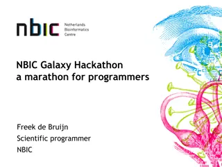 Insights from NBIC Galaxy Hackathon: Building Community and Learning Experiences