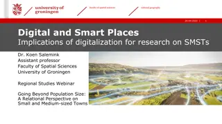 Digitalization Impacts on Smart Places: A Focus on Small and Medium-sized Towns