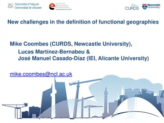 New Challenges in Functional Geographies: Data Sources and Methodologies