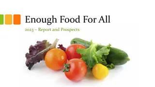 Sustainable Agriculture Progress Report 2023: Enhancing Food Security