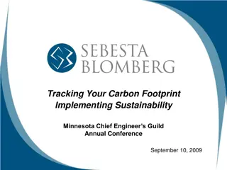 Understanding Carbon Footprint and Implementing Sustainability