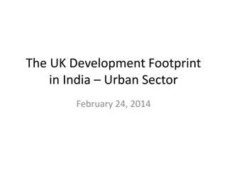 UK Development Footprint in India Urban Sector - Towards Smart Urbanisation