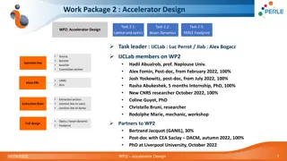 Accelerator Design and DC Photogun Project Overview