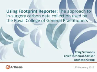 In-Surgery Carbon Data Collection with Footprint Reporter