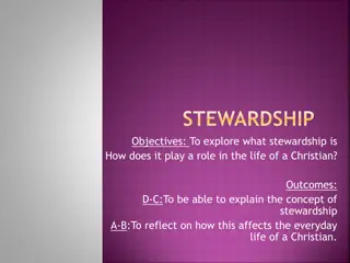 Exploring Stewardship and Christian Responsibility