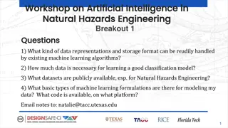 Workshop on Artificial Intelligence in Natural Hazards Engineering