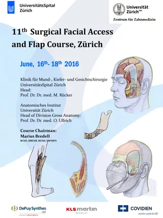 11th Surgical Facial Access and Flap Course, Zurich 2016