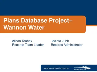 Enhancing Efficiency: Wannon Water Database Project Overview