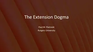 The Extension Dogma: Exploring Meaning and Extensions in Linguistic Expressions